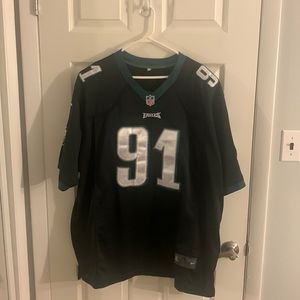 Mens Nike 3X Philadelphia Eagles Fletcher Cox Jersey
